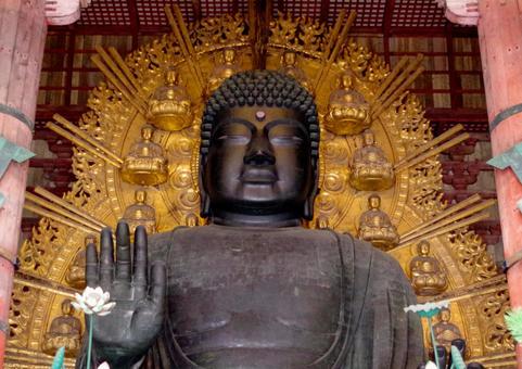 奈良東大寺の大仏様