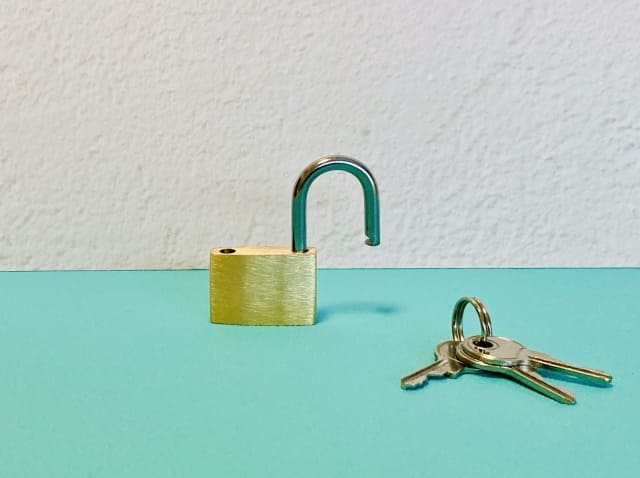 鍵と南京錠