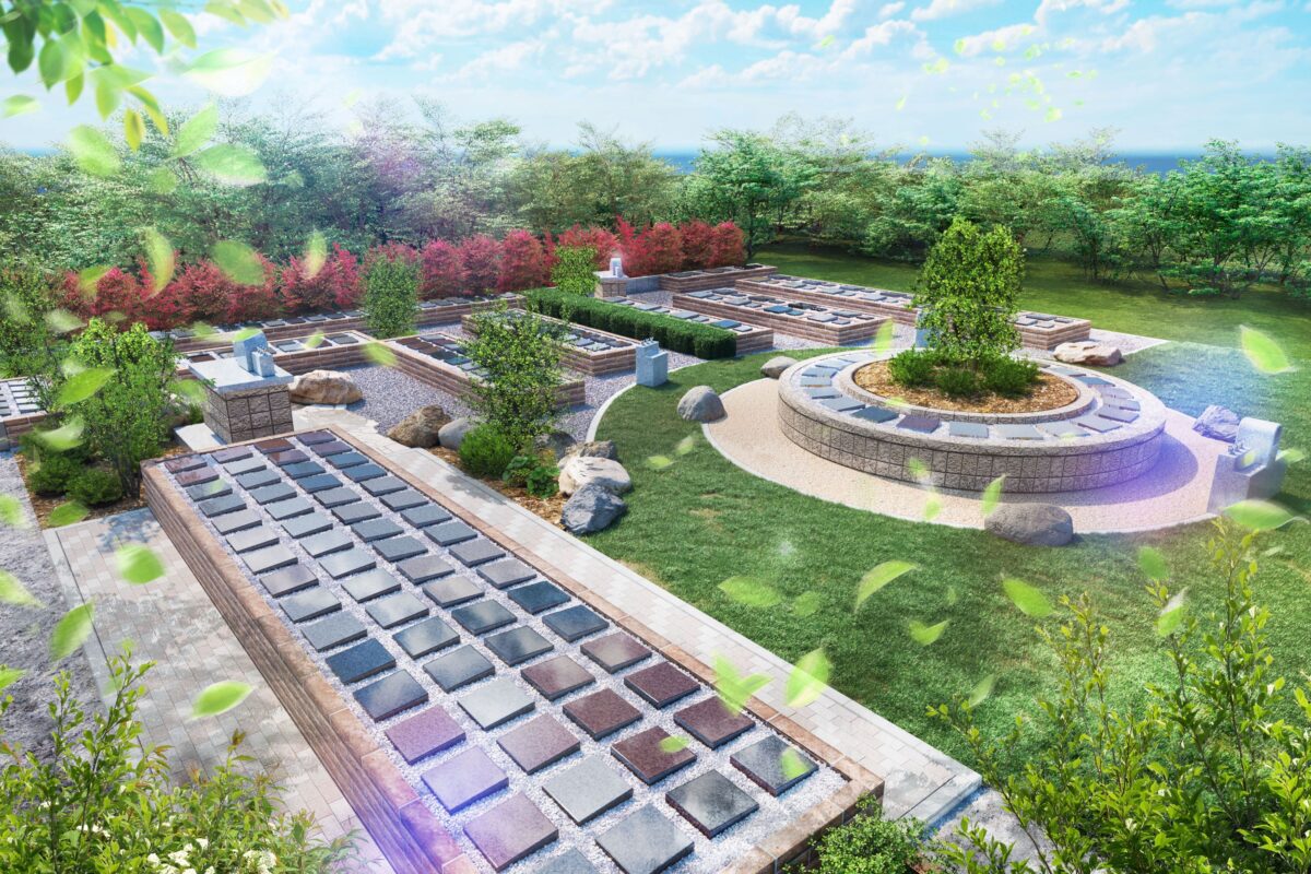 ながとろ桜見墓苑