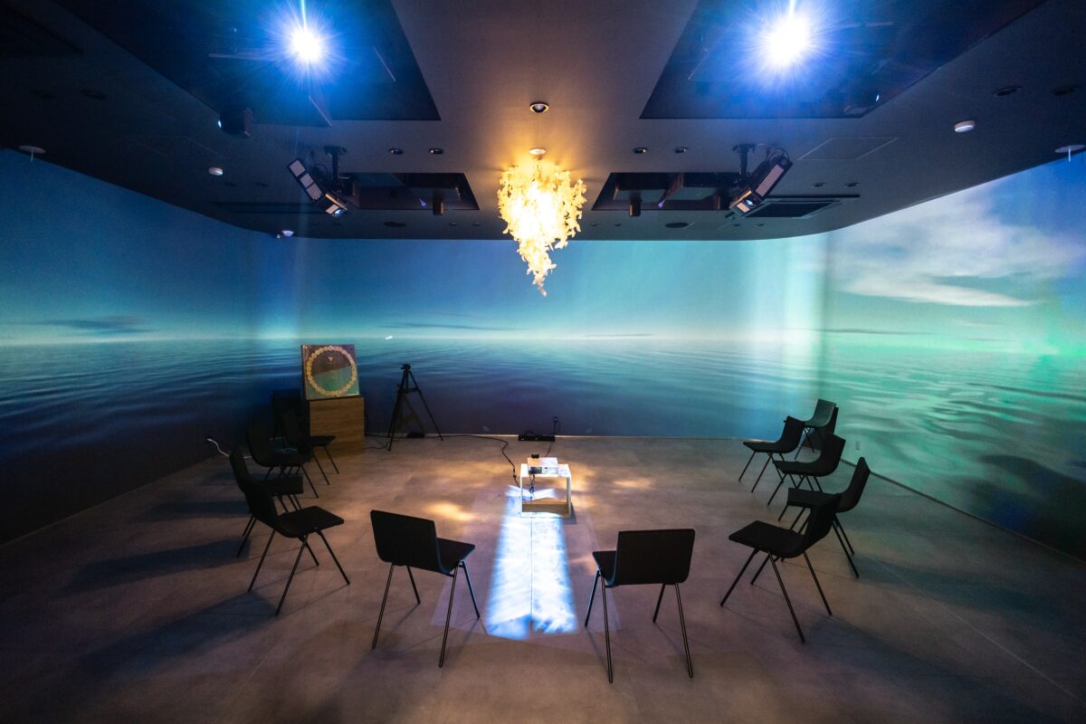 三和物産　入社式